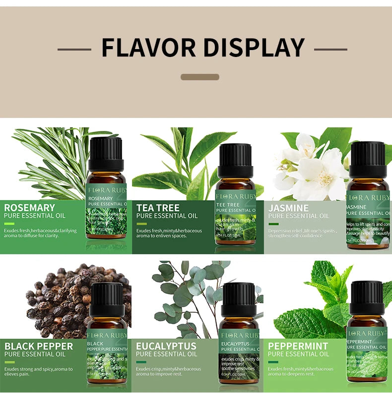 36 Essential Oils Aromatherapy-Essential Oils-100% Natural Essential Oils-Perfect for Diffuser,Humidifier,Aromatherapy Massage